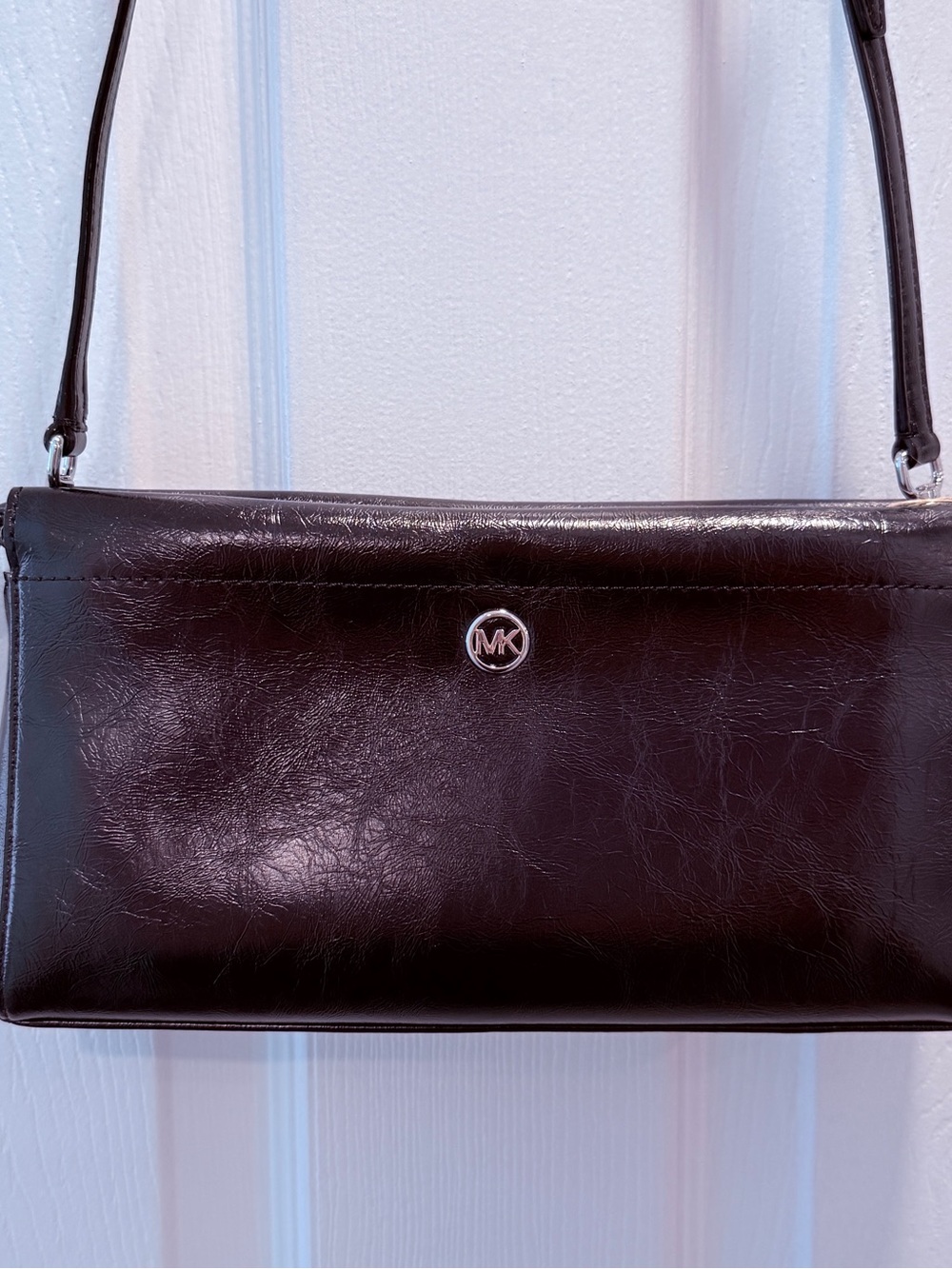 NWT Michael Kors Matilda Black Leather Cross Body Bag
